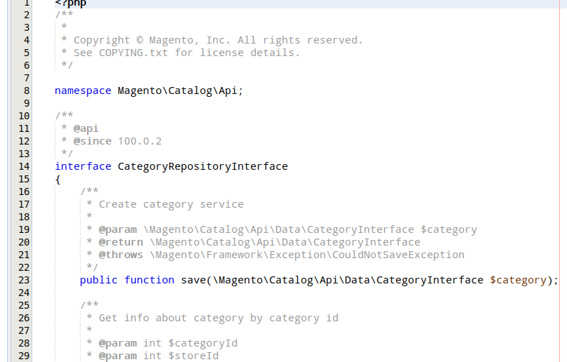 Вигляд шрифтів у IDE NetBeans після використання JetBrains Runtime
